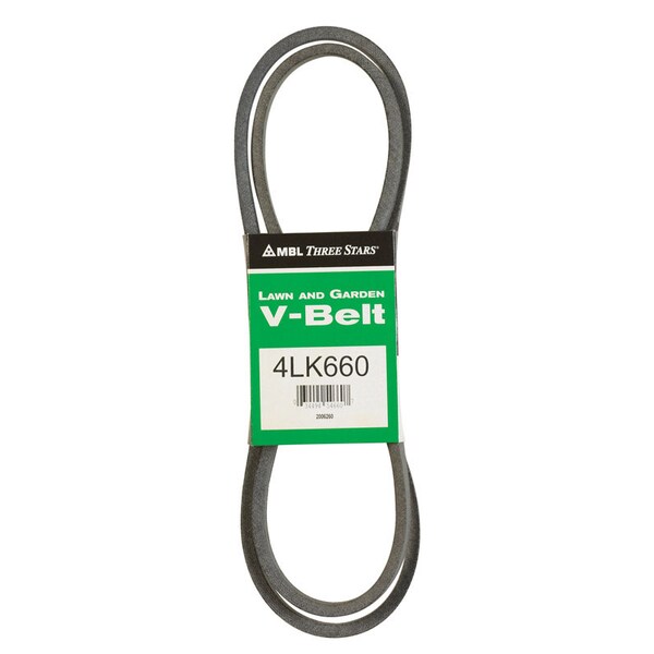 Mbl Mitsuboshi Super KB Standard V-Belt 0.5 in. W X 66 in. L For Riding Mowers 4LK660A - main